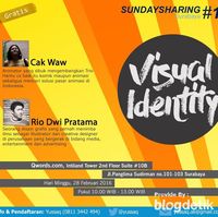 Belajar Tentang Konsep Identitas Visual di Sunday Sharing Surabaya #13