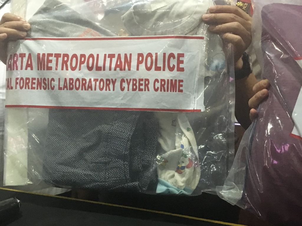 Barang bukti yang disita polisi (Mei Amelia/detikcom)