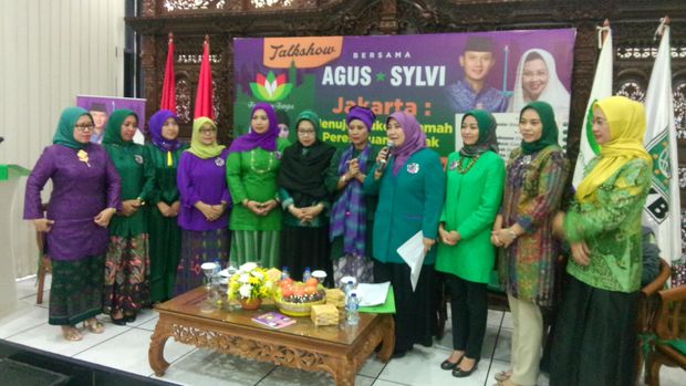 Sylviana Murni di PKB (Foto: Fida/detikcom)