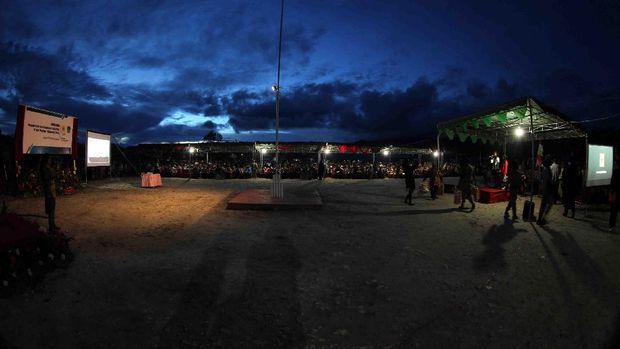 Pencuri Panel Surya di Papua Beroperasi Malam Hari, Bawa Panah dan Golok