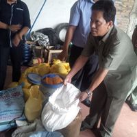 Total Mi Berformalin yang Disita Dalam Penggerebekan di Medan Seberat 650 Kg