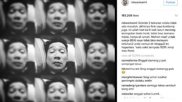 Instagram Ridwan Kamil