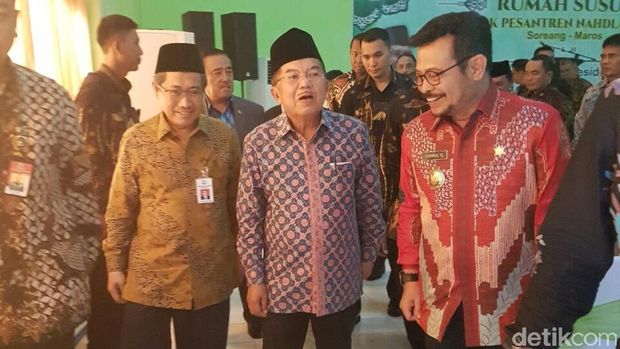 Wapres JK resmikan rusunawa pondok pesantren di Sulsel