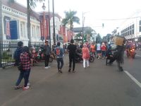 Kondisi di Kawasan Kota Tua setelah ada Satpol PP.