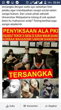 Foto: Screenshot Facebook Ari Suryadi 