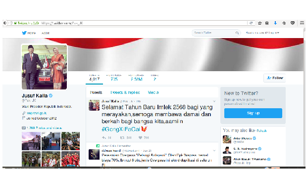 Screenshot Twitter JK