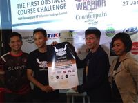 Counterpain Mud Warrior 2017! Ajang Lari Rintangan Pertama di Jakarta