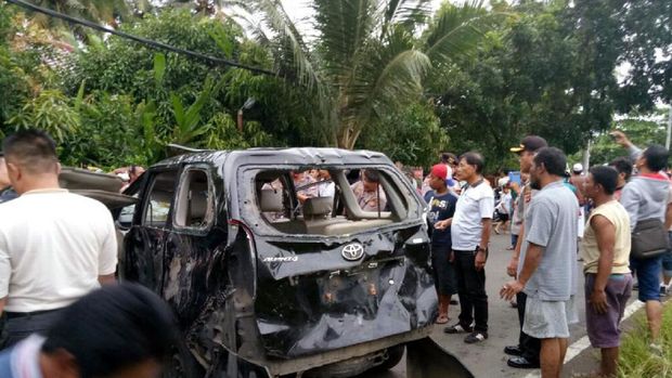 Perusakan Mapolsek Cisolok Diduga karena Operasi Benur Lobster