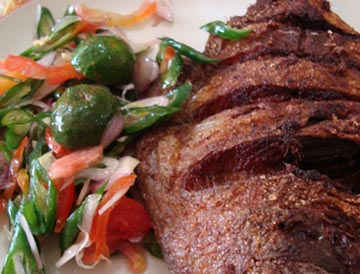 Resep Ikan: Ikan Goreng Bumbu Acar Resep Ikan: Ikan Goreng Bumbu Acar
