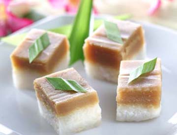 Resep Kue: Ketan Lapis Srikaya Resep Kue: Ketan Lapis Srikaya