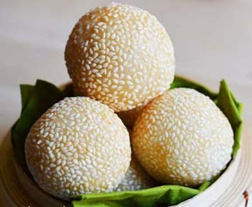 Resep Kue: Onde-onde Isi Kacang Ijo Resep Kue: Onde-onde Isi Kacang Ijo