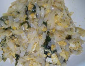 Resep Mi: Kwetiau Goreng Telur Resep Mi: Kwetiau Goreng Telur