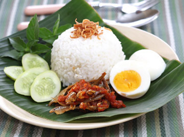 Resep Nasi: Nasi Lemak Resep Nasi: Nasi Lemak