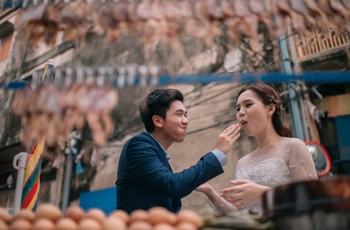 Ini Cara Unik Pasangan Foodies Membuat Foto Prewedding Ini Cara Unik Pasangan Foodies Membuat Foto Prewedding